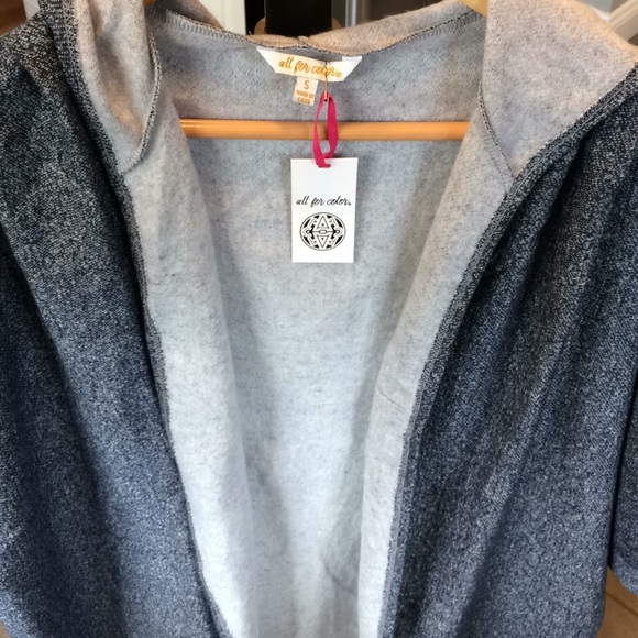 1️⃣LEFT‼️French Terry Hooded Kimono - Picture 3 of 8